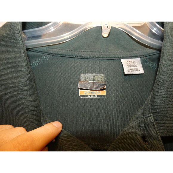 Men's Green Golf Shirt, Callaway, XL - Picture 3 of 7